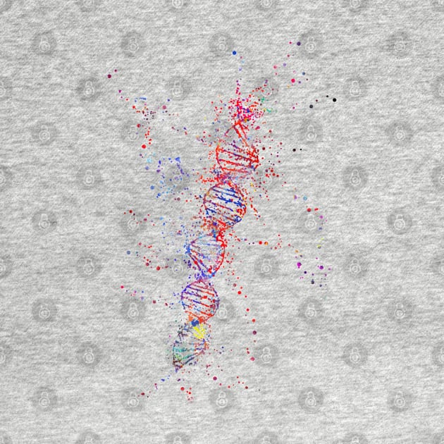 DNA molecule by RosaliArt